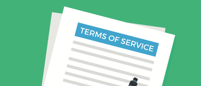 Terms of service